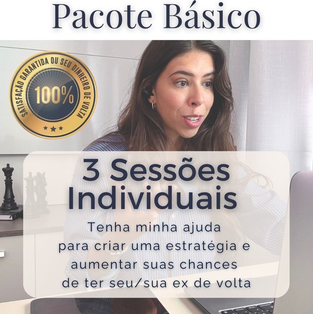 Pacote Básico (Inclui 3 Sessões Individuais)